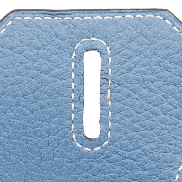 Hermes Hermes Birkin 30 Handbag Blue Jean Leather Handbag - Picture 8 of 16